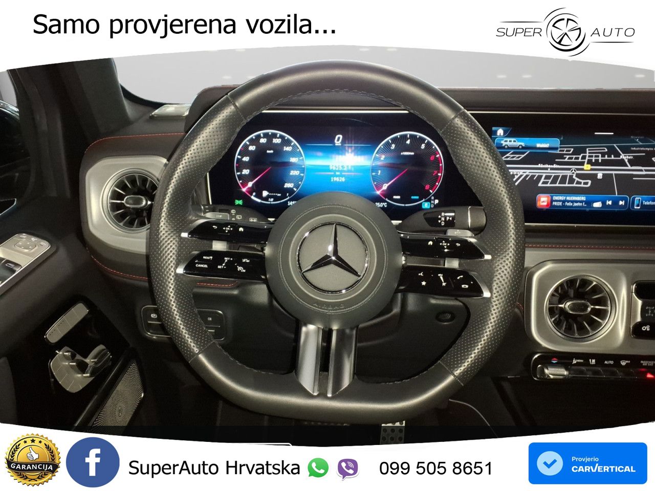 Mercedes G 500 Long (449 KS) 4MATIC 9G-TRONIC Exclusive LED+GR SJED+ACC