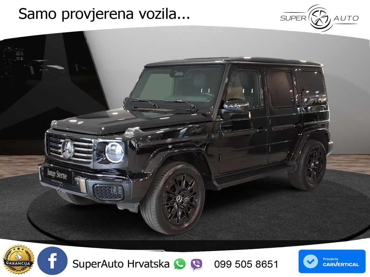 Mercedes G 500 Long (449 KS) 4MATIC 9G-TRONIC Exclusive LED+GR SJED+ACC