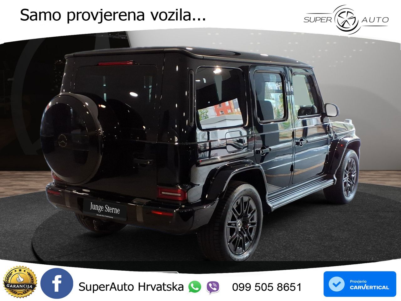 Mercedes G 500 Long (449 KS) 4MATIC 9G-TRONIC Exclusive LED+GR SJED+ACC