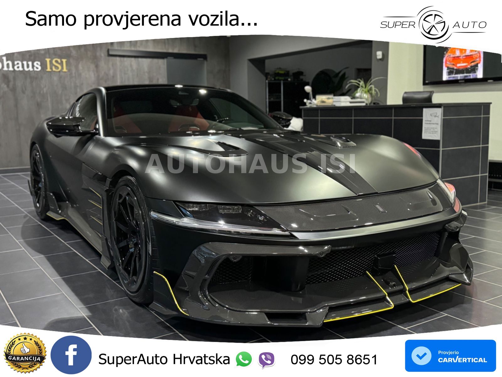 Ferrari 12Cilindri 6.5 V12 (830 KS) DCT ACC+GR SJED+360+PANO