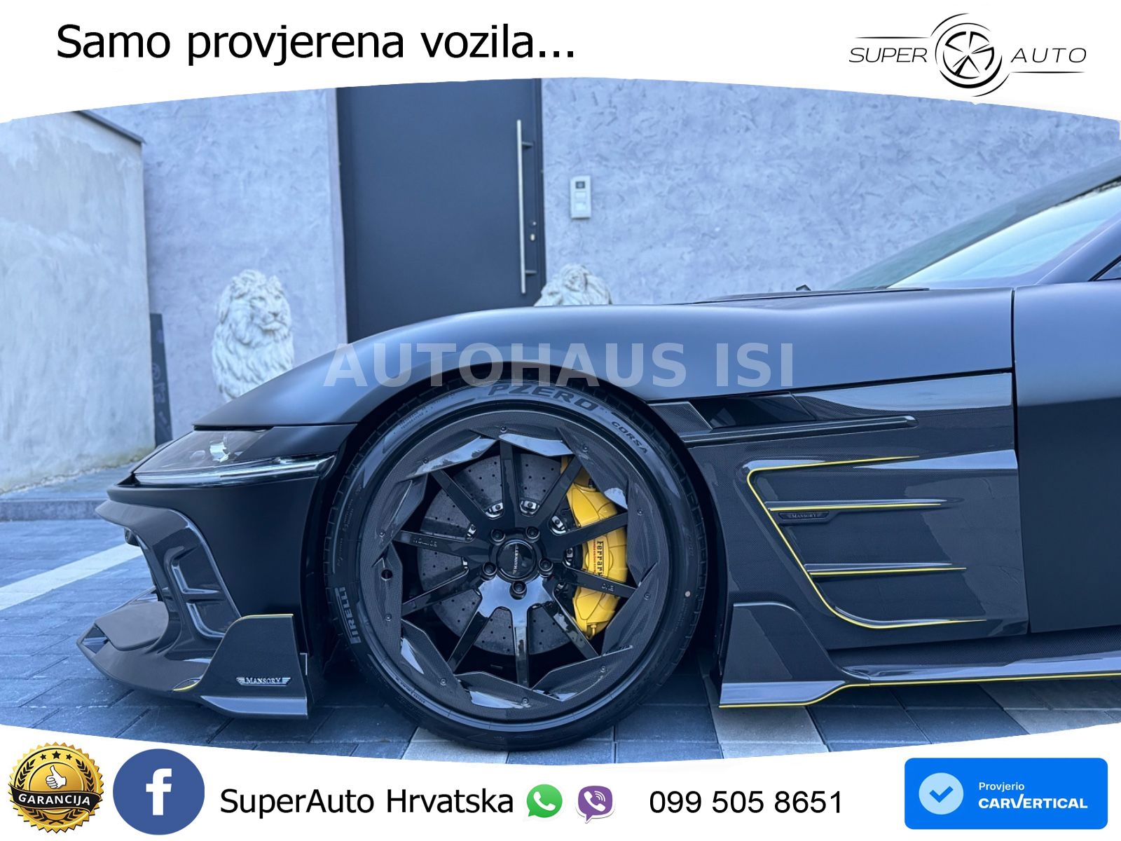 Ferrari 12Cilindri 6.5 V12 (830 KS) DCT ACC+GR SJED+360+PANO