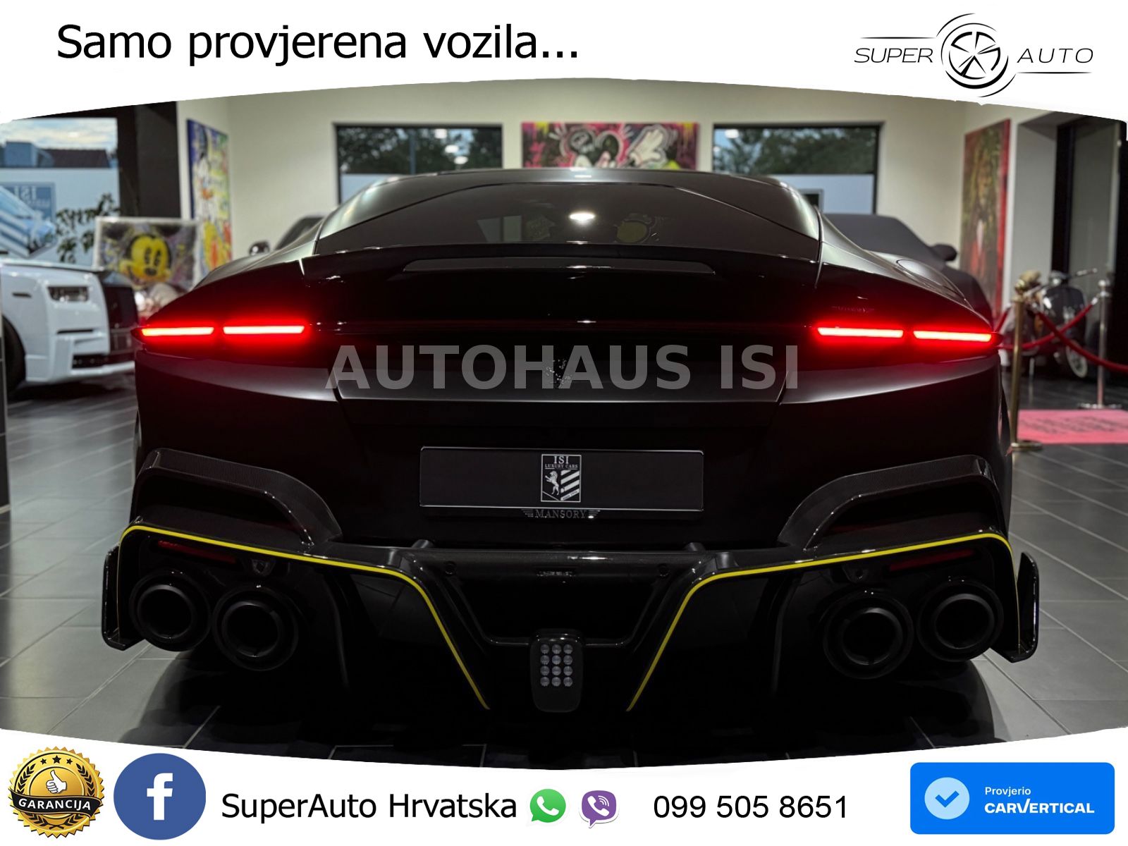 Ferrari 12Cilindri 6.5 V12 (830 KS) DCT ACC+GR SJED+360+PANO