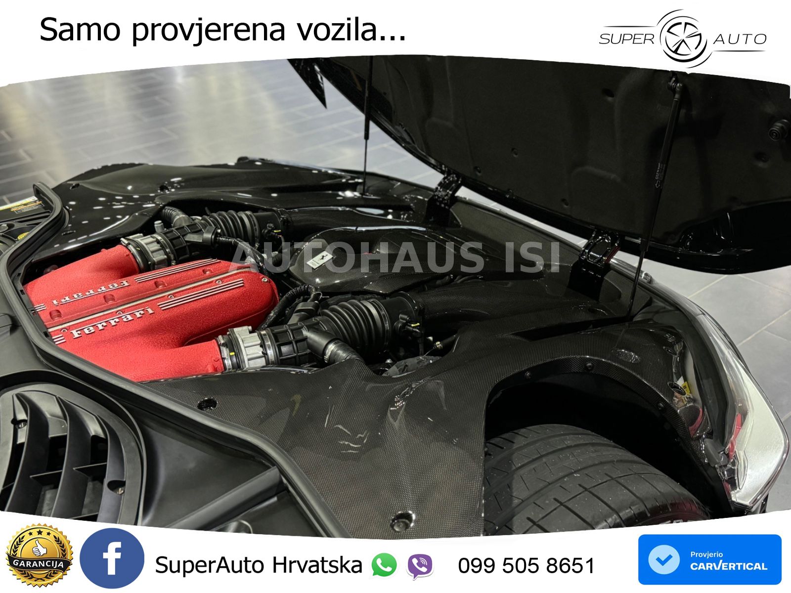 Ferrari 12Cilindri 6.5 V12 (830 KS) DCT ACC+GR SJED+360+PANO