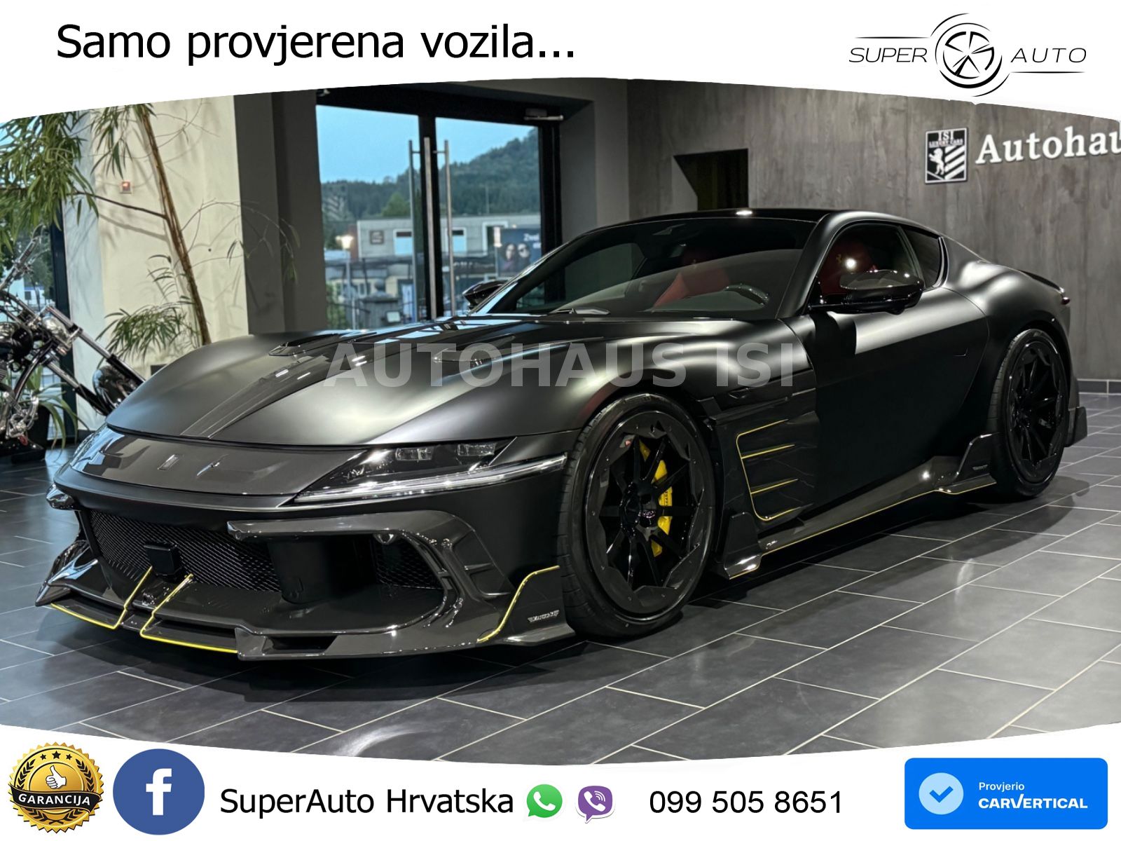 Ferrari 12Cilindri 6.5 V12 (830 KS) DCT ACC+GR SJED+360+PANO