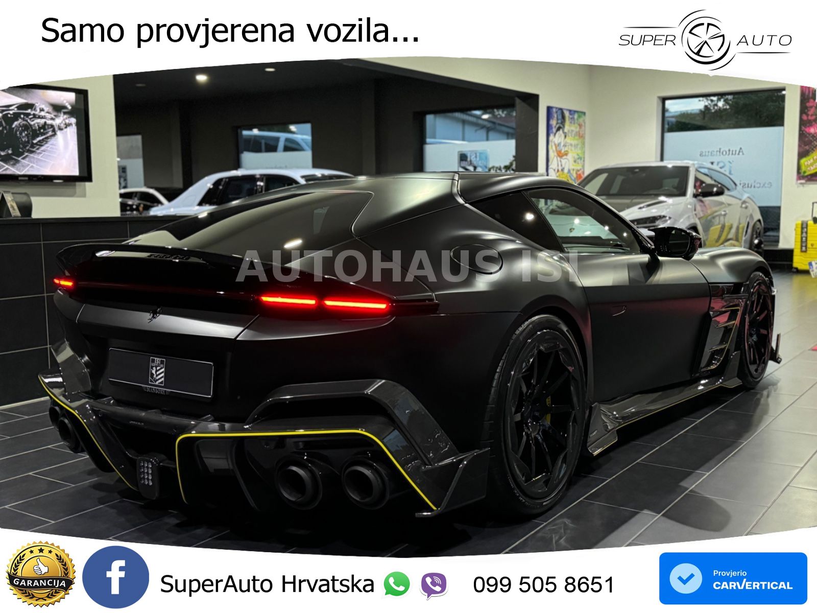 Ferrari 12Cilindri 6.5 V12 (830 KS) DCT ACC+GR SJED+360+PANO