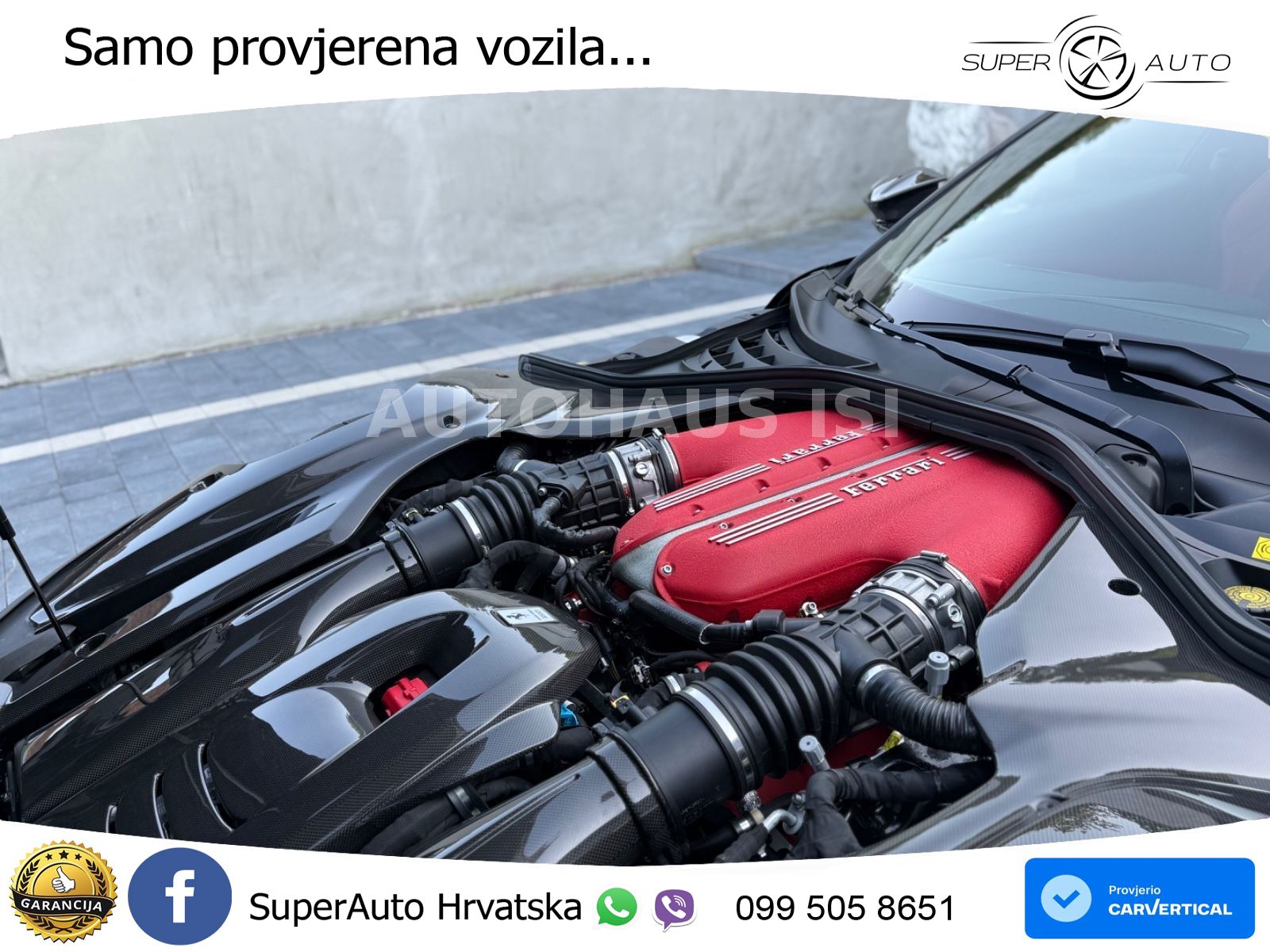 Ferrari 12Cilindri 6.5 V12 (830 KS) DCT ACC+GR SJED+360+PANO