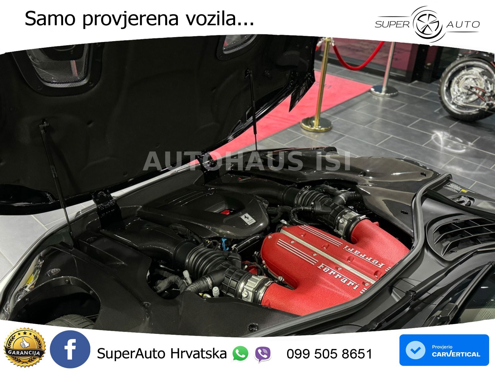 Ferrari 12Cilindri 6.5 V12 (830 KS) DCT ACC+GR SJED+360+PANO