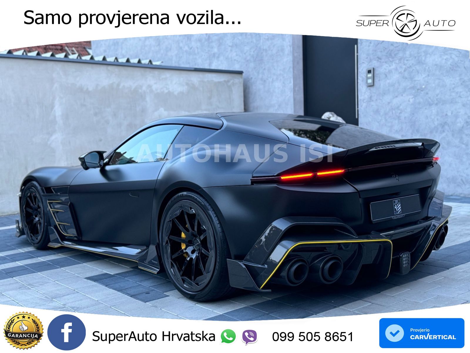 Ferrari 12Cilindri 6.5 V12 (830 KS) DCT ACC+GR SJED+360+PANO