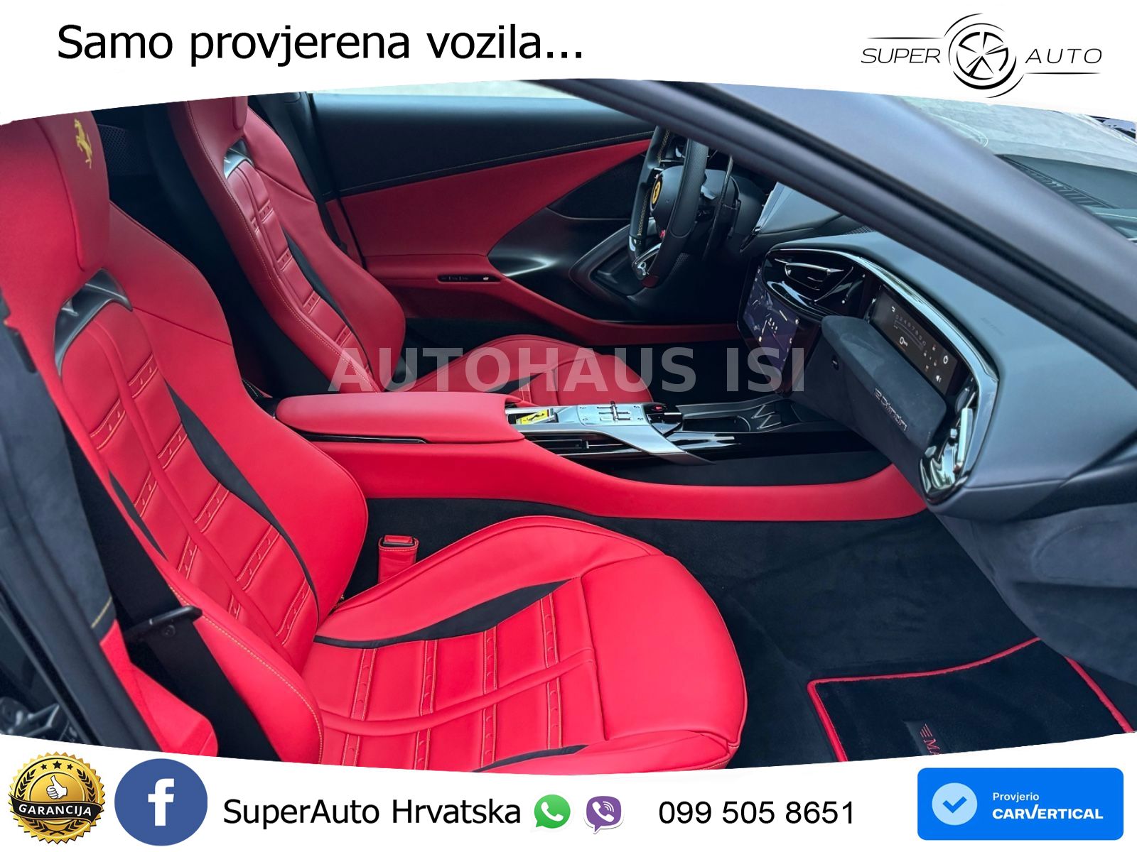 Ferrari 12Cilindri 6.5 V12 (830 KS) DCT ACC+GR SJED+360+PANO