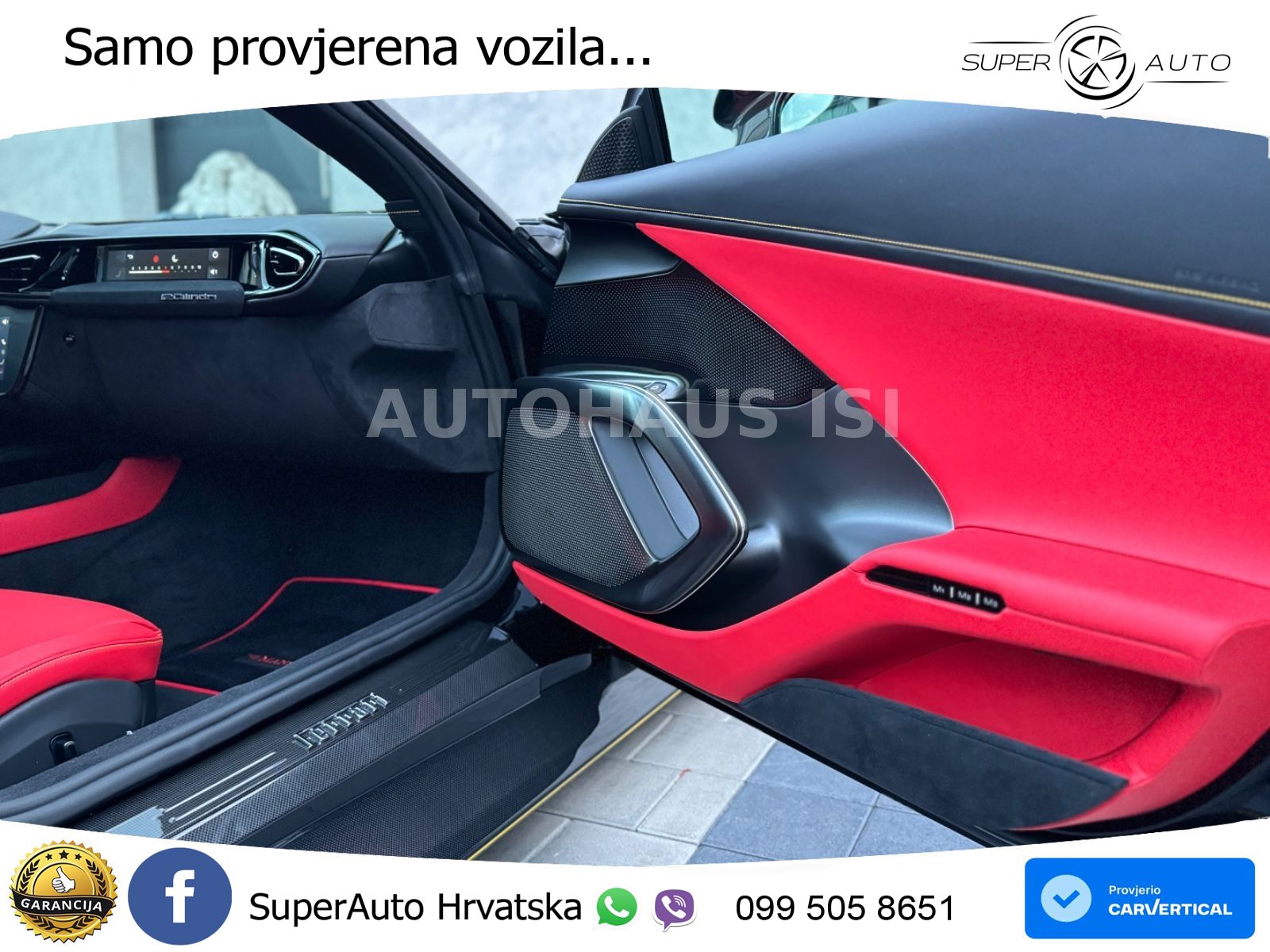 Ferrari 12Cilindri 6.5 V12 (830 KS) DCT ACC+GR SJED+360+PANO
