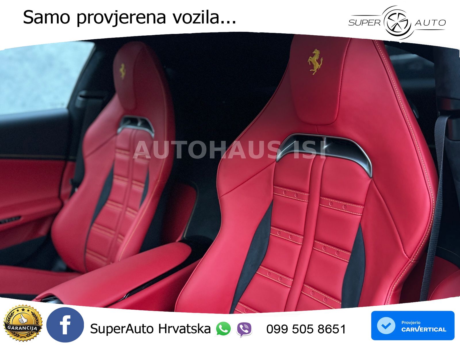 Ferrari 12Cilindri 6.5 V12 (830 KS) DCT ACC+GR SJED+360+PANO