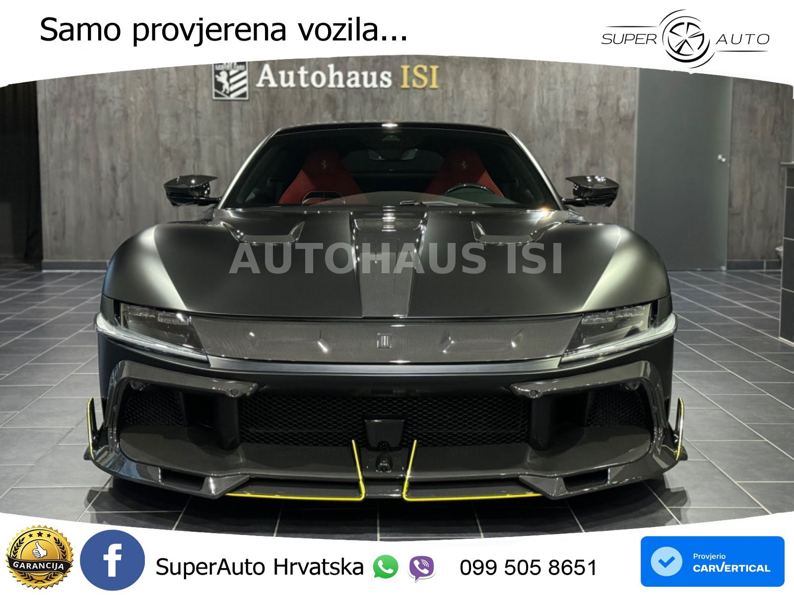 Ferrari 12Cilindri 6.5 V12 (830 KS) DCT ACC+GR SJED+360+PANO