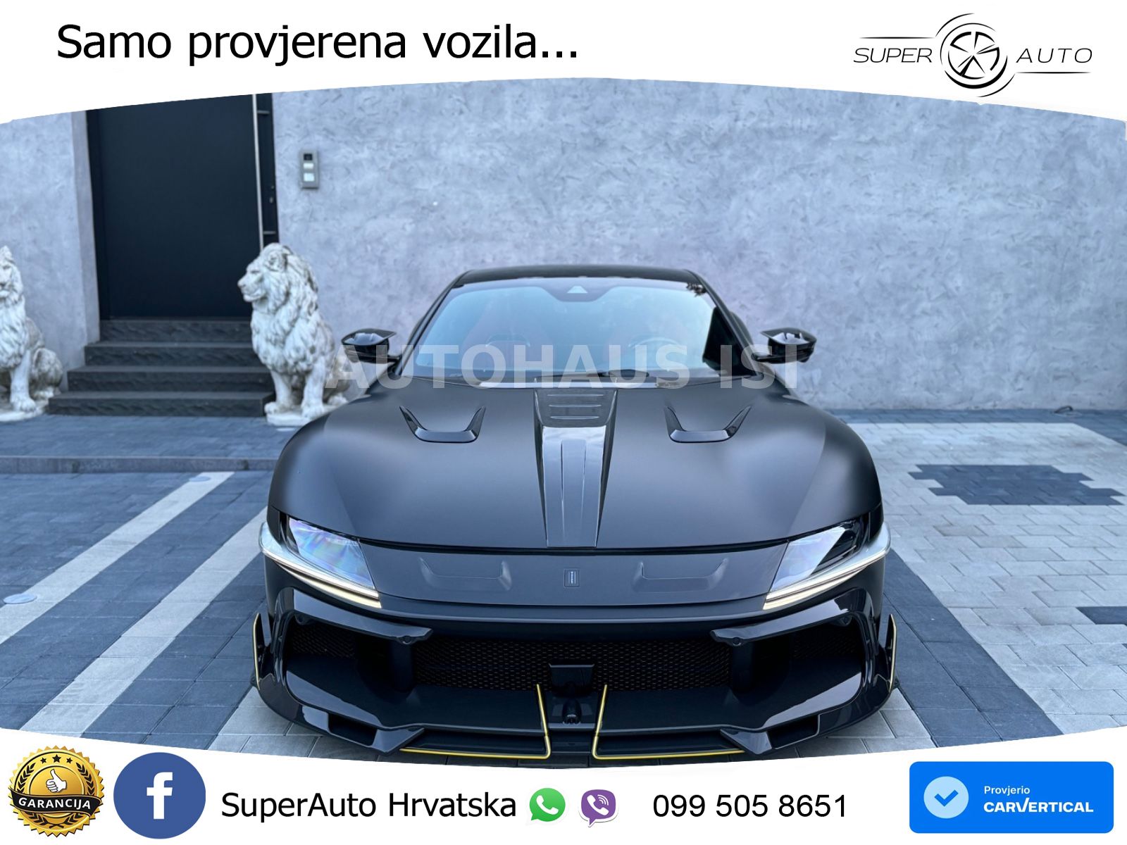 Ferrari 12Cilindri 6.5 V12 (830 KS) DCT ACC+GR SJED+360+PANO