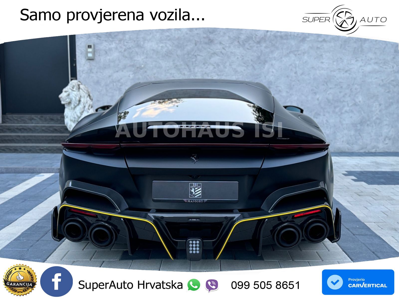 Ferrari 12Cilindri 6.5 V12 (830 KS) DCT ACC+GR SJED+360+PANO