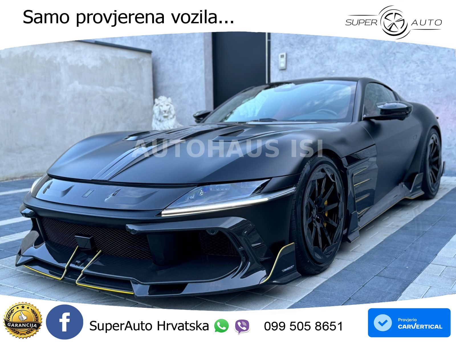 Ferrari 12Cilindri 6.5 V12 (830 KS) DCT ACC+GR SJED+360+PANO
