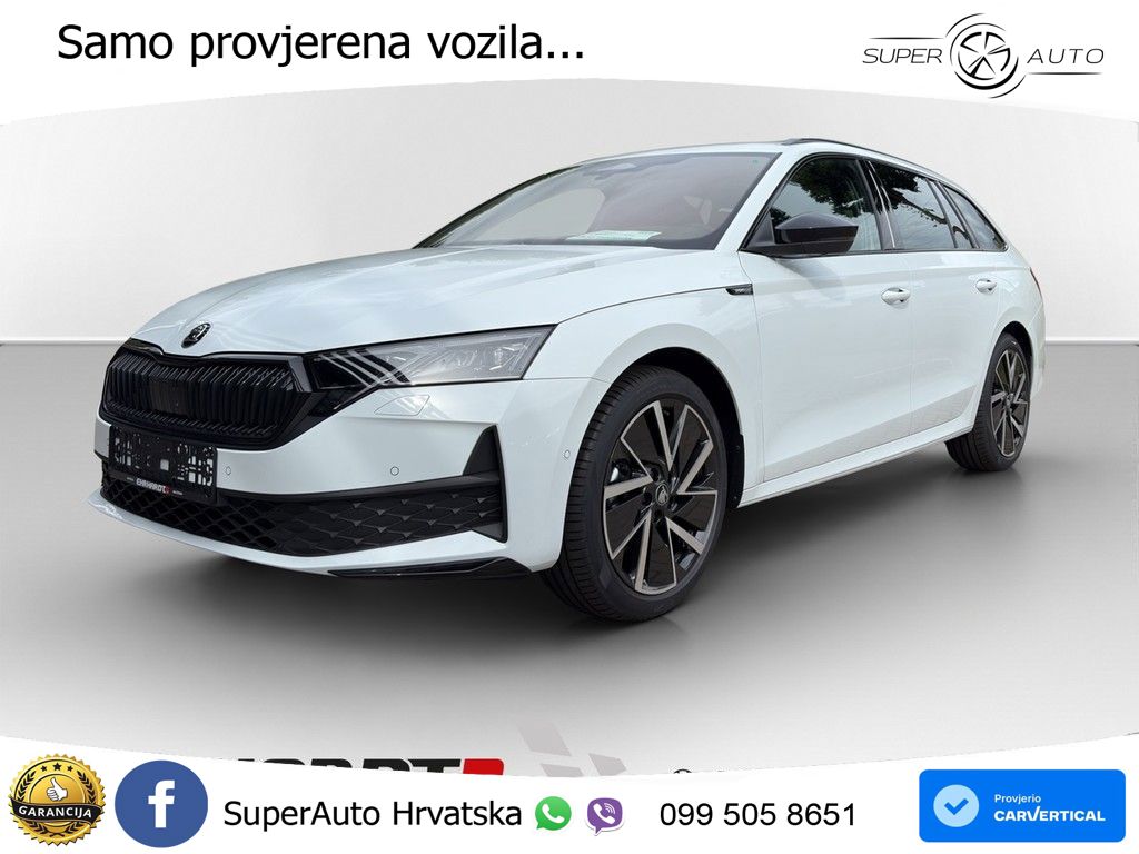 Škoda Octavia Combi 1.5 TSI (150 KS) DSG SportLine LED+GR SJED+ACC