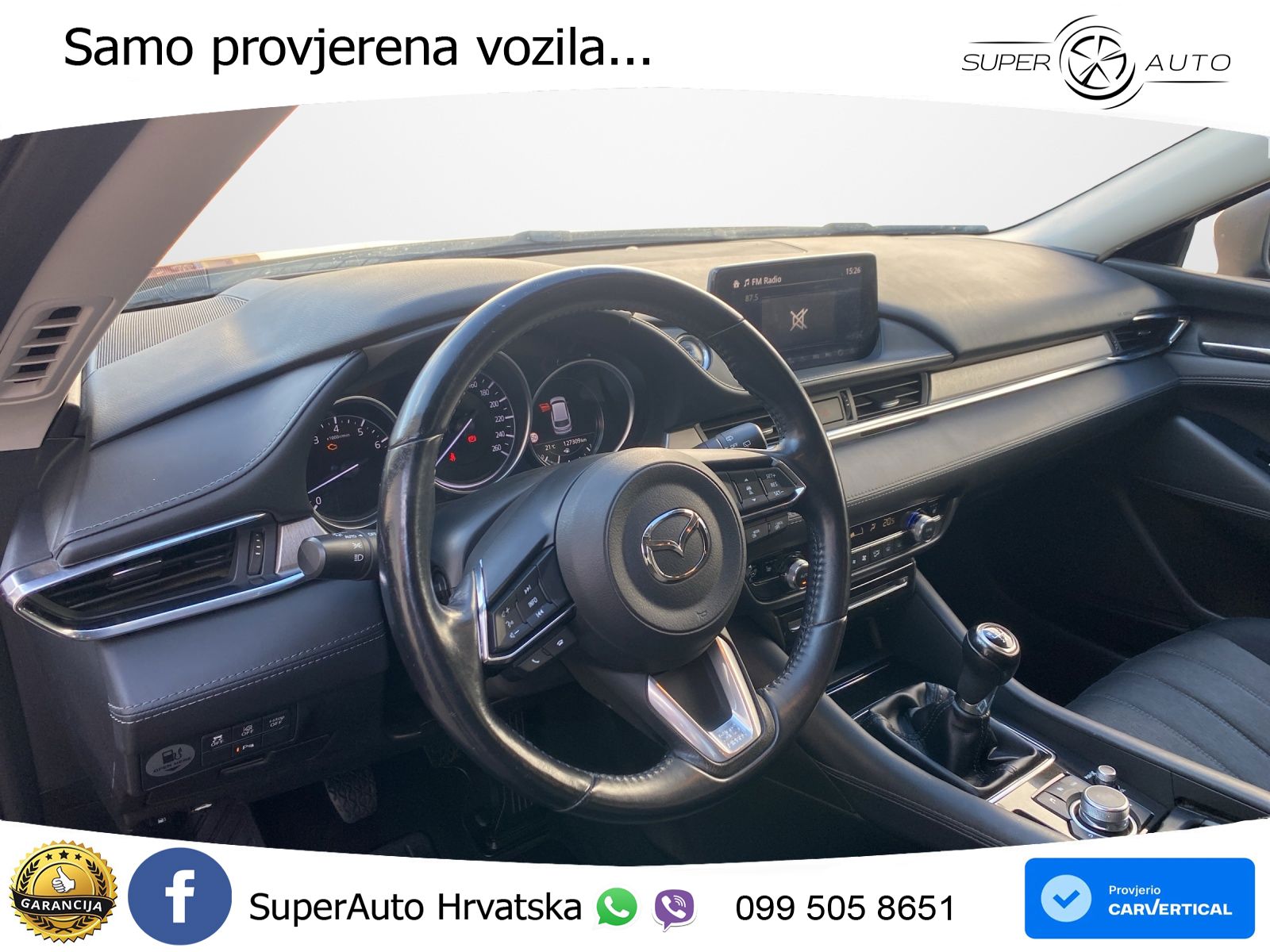 Mazda 6 Sport Combi 2.0 SKYACTIV-G (165 KS) LED+GR SJED+ACC