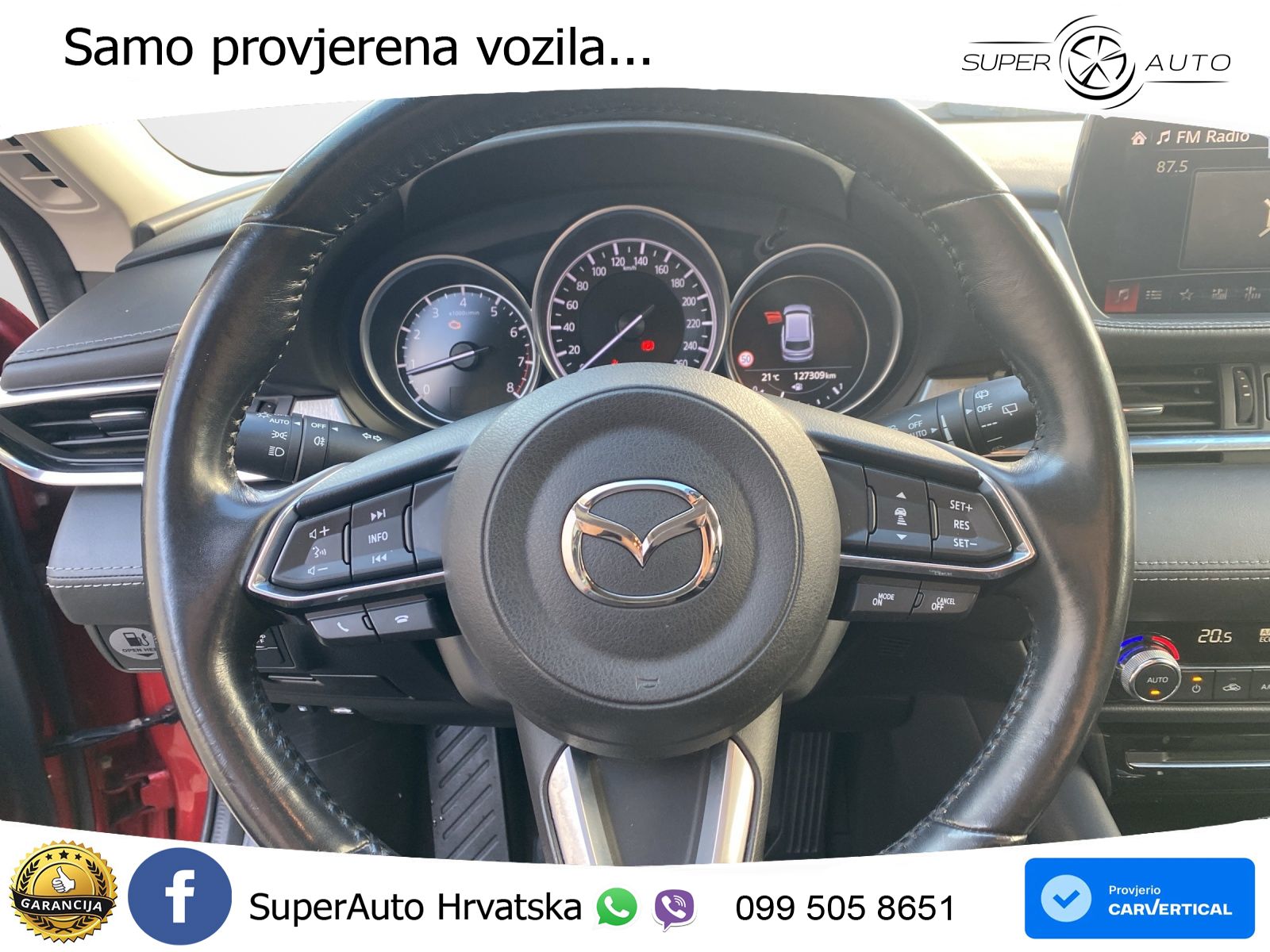 Mazda 6 Sport Combi 2.0 SKYACTIV-G (165 KS) LED+GR SJED+ACC