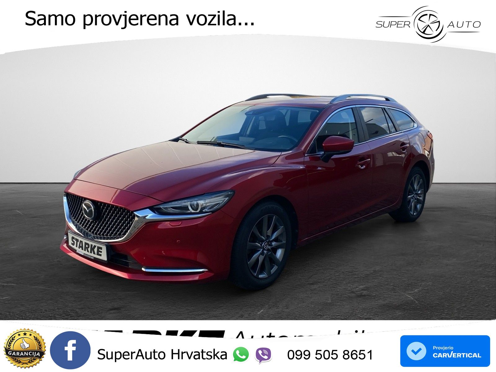 Mazda 6 Sport Combi 2.0 SKYACTIV-G (165 KS) LED+GR SJED+ACC