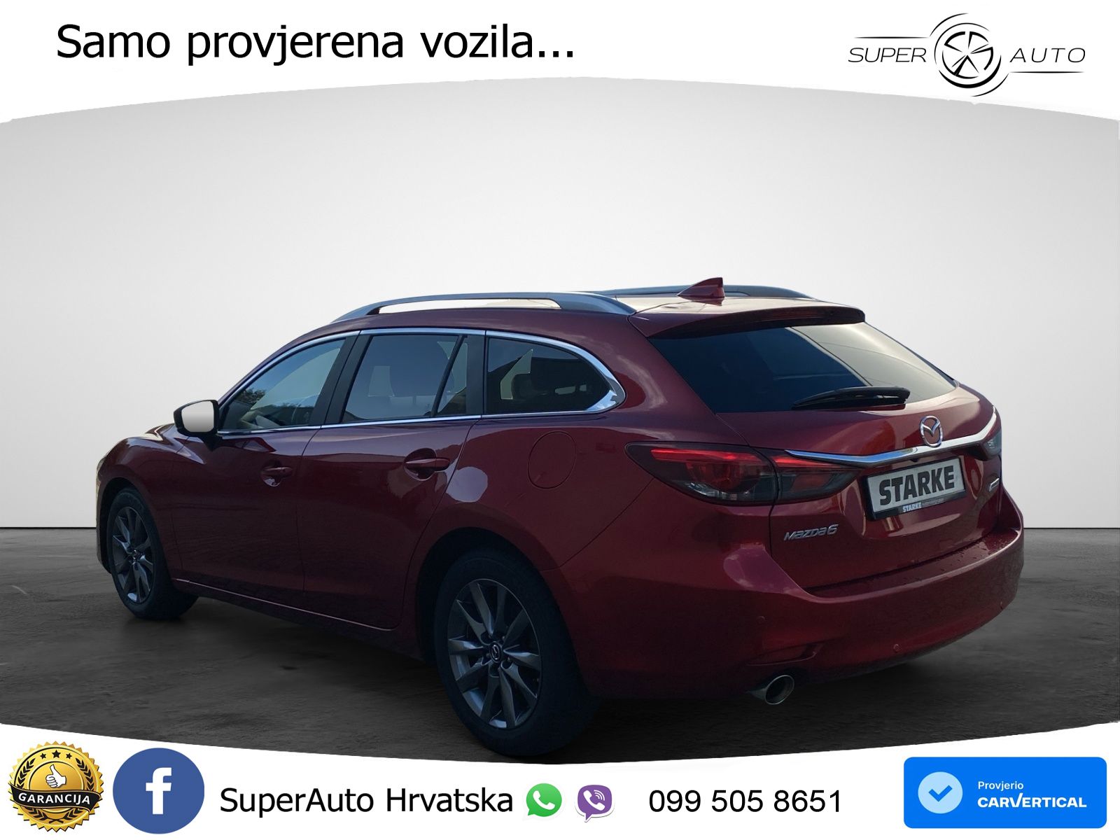 Mazda 6 Sport Combi 2.0 SKYACTIV-G (165 KS) LED+GR SJED+ACC