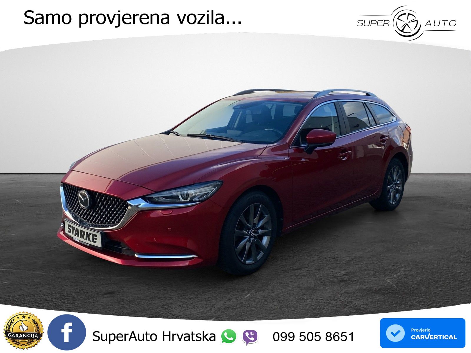 Mazda 6 Sport Combi 2.0 SKYACTIV-G (165 KS) LED+GR SJED+ACC