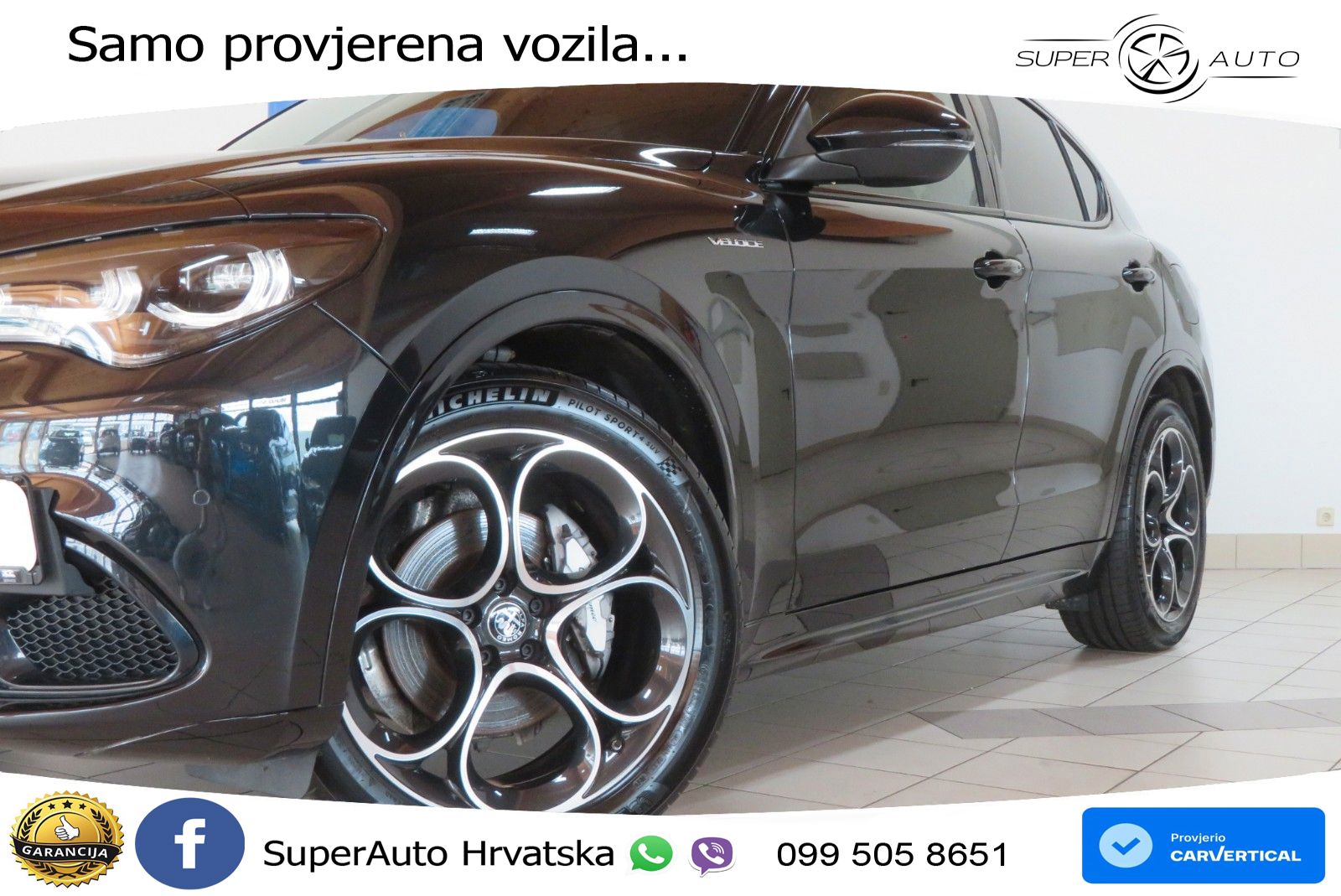 Alfa Romeo Stelvio 2.2 MultiJet II (210 KS) Q4 Automatic LED+GR SJED+ACC