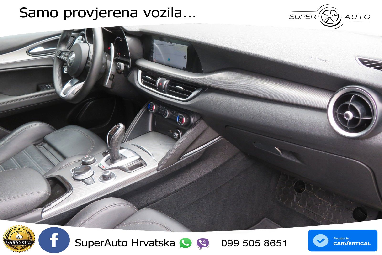 Alfa Romeo Stelvio 2.2 MultiJet II (210 KS) Q4 Automatic LED+GR SJED+ACC