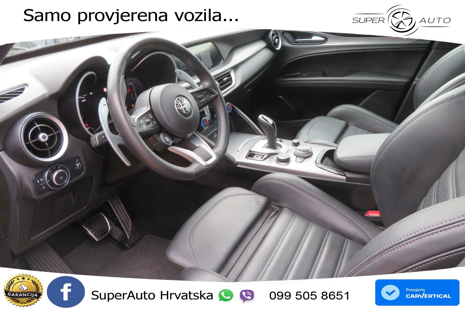 Alfa Romeo Stelvio 2.2 MultiJet II (210 KS) Q4 Automatic LED+GR SJED+ACC