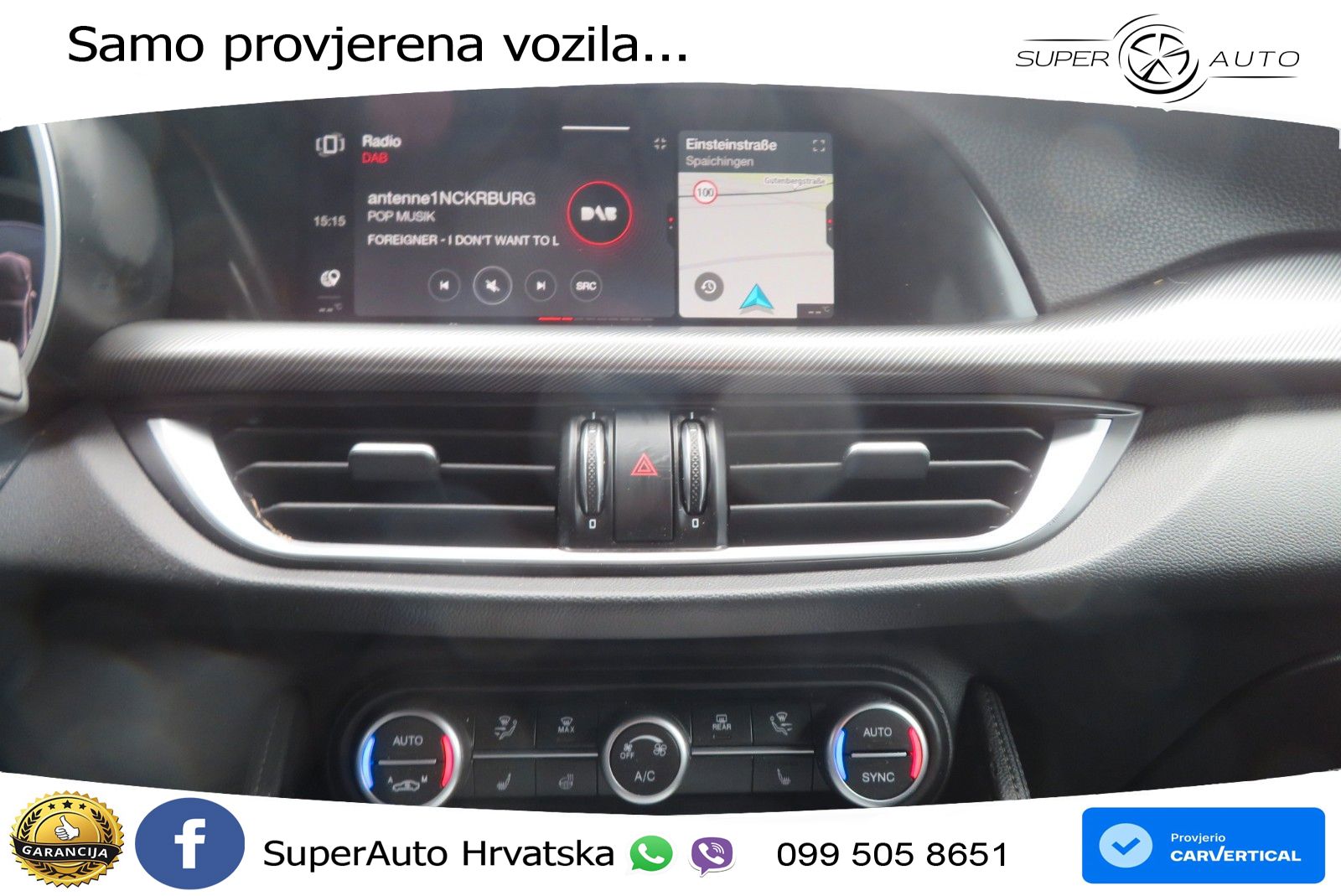 Alfa Romeo Stelvio 2.2 MultiJet II (210 KS) Q4 Automatic LED+GR SJED+ACC