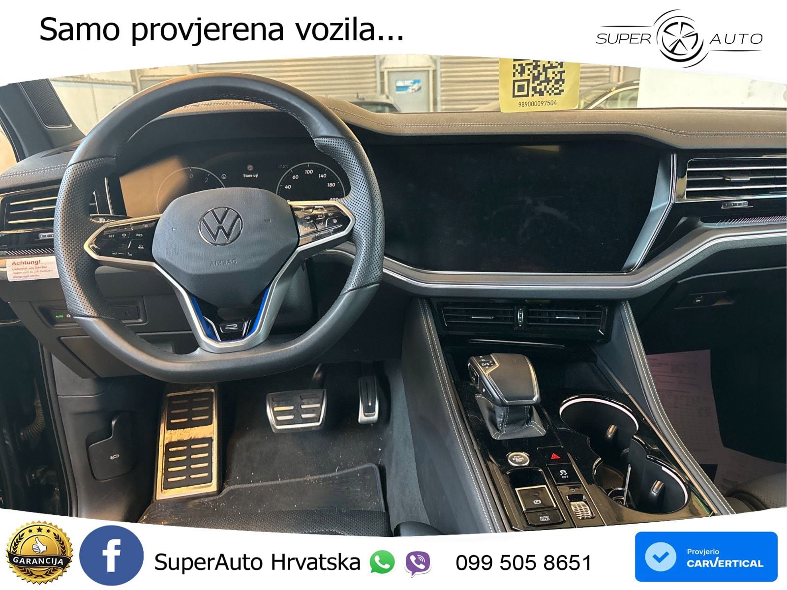 Volkswagen Touareg R 3.0 V6 TFSI (462 KS) 4MOTION Tiptronic R-Line LED+GR SJED+ACC