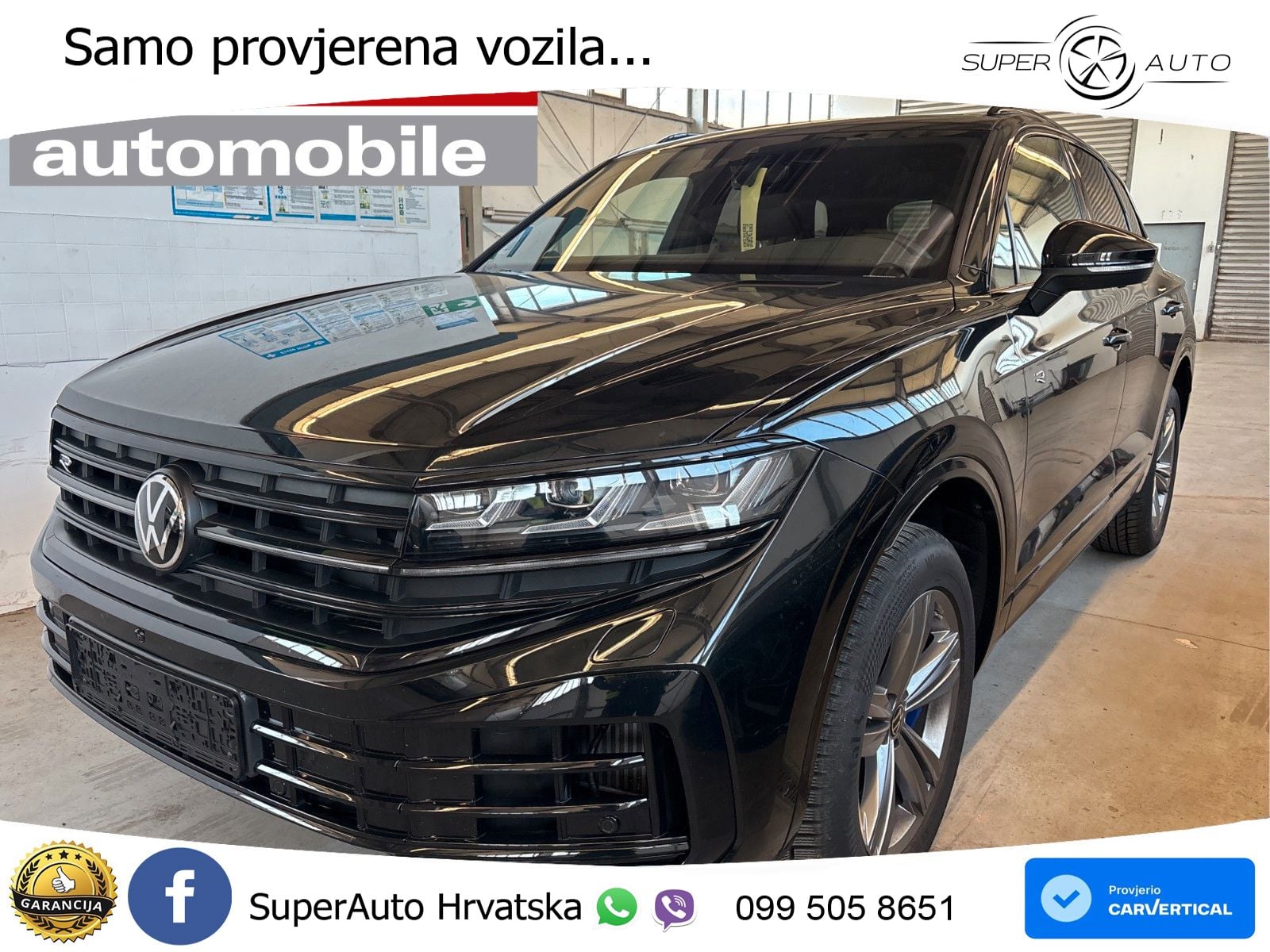 Volkswagen Touareg R 3.0 V6 TFSI (462 KS) 4MOTION Tiptronic R-Line LED+GR SJED+ACC