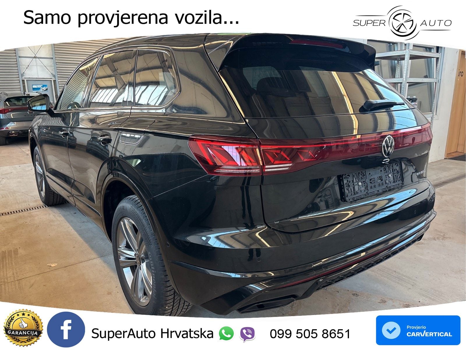 Volkswagen Touareg R 3.0 V6 TFSI (462 KS) 4MOTION Tiptronic R-Line LED+GR SJED+ACC