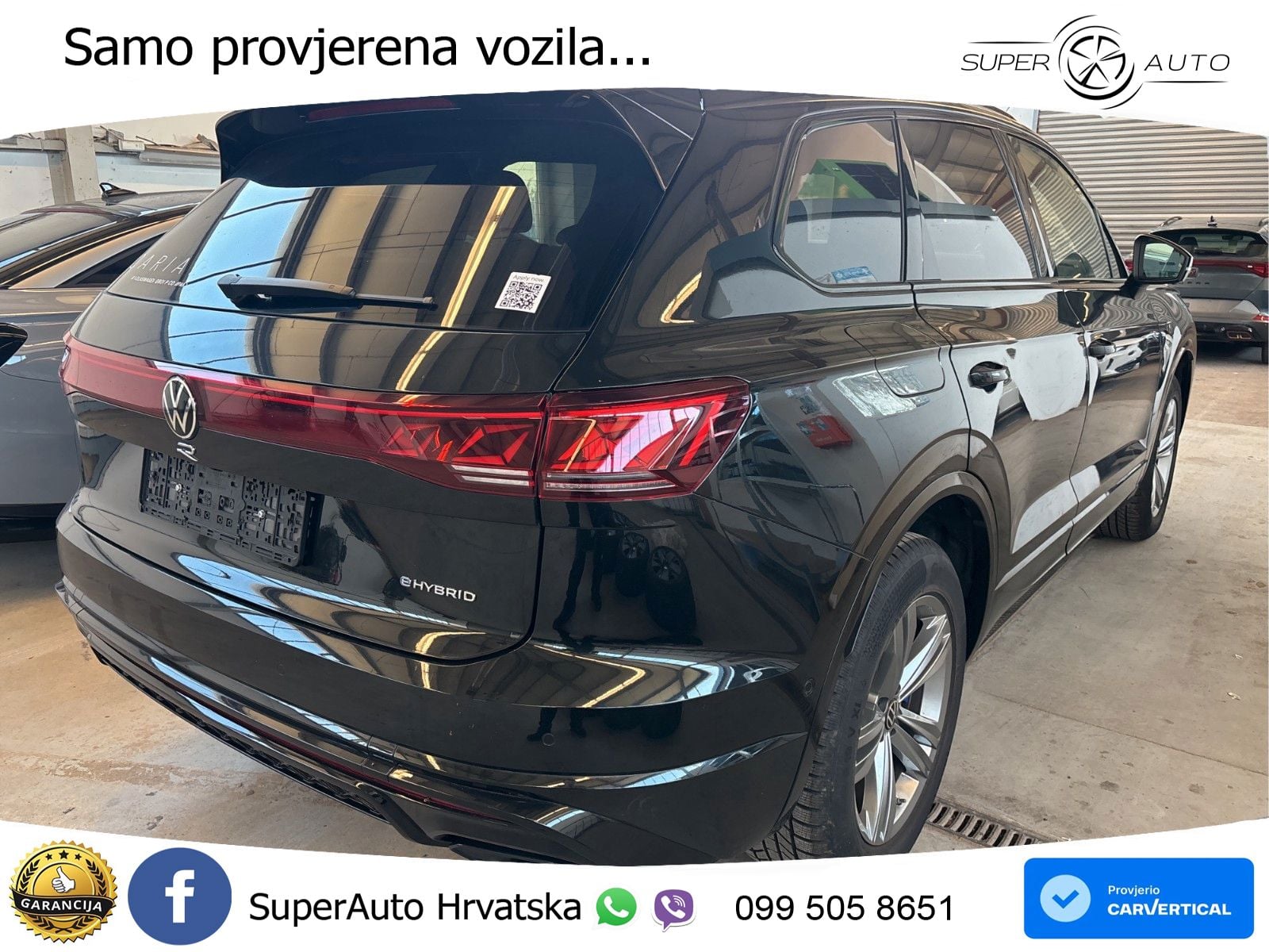 Volkswagen Touareg R 3.0 V6 TFSI (462 KS) 4MOTION Tiptronic R-Line LED+GR SJED+ACC