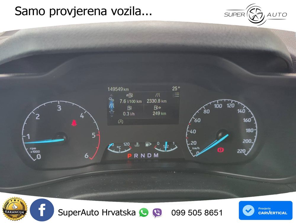 Ford Transit Connect 1.5 100 L1 Automatik,Navi,3Sitze 101 KS