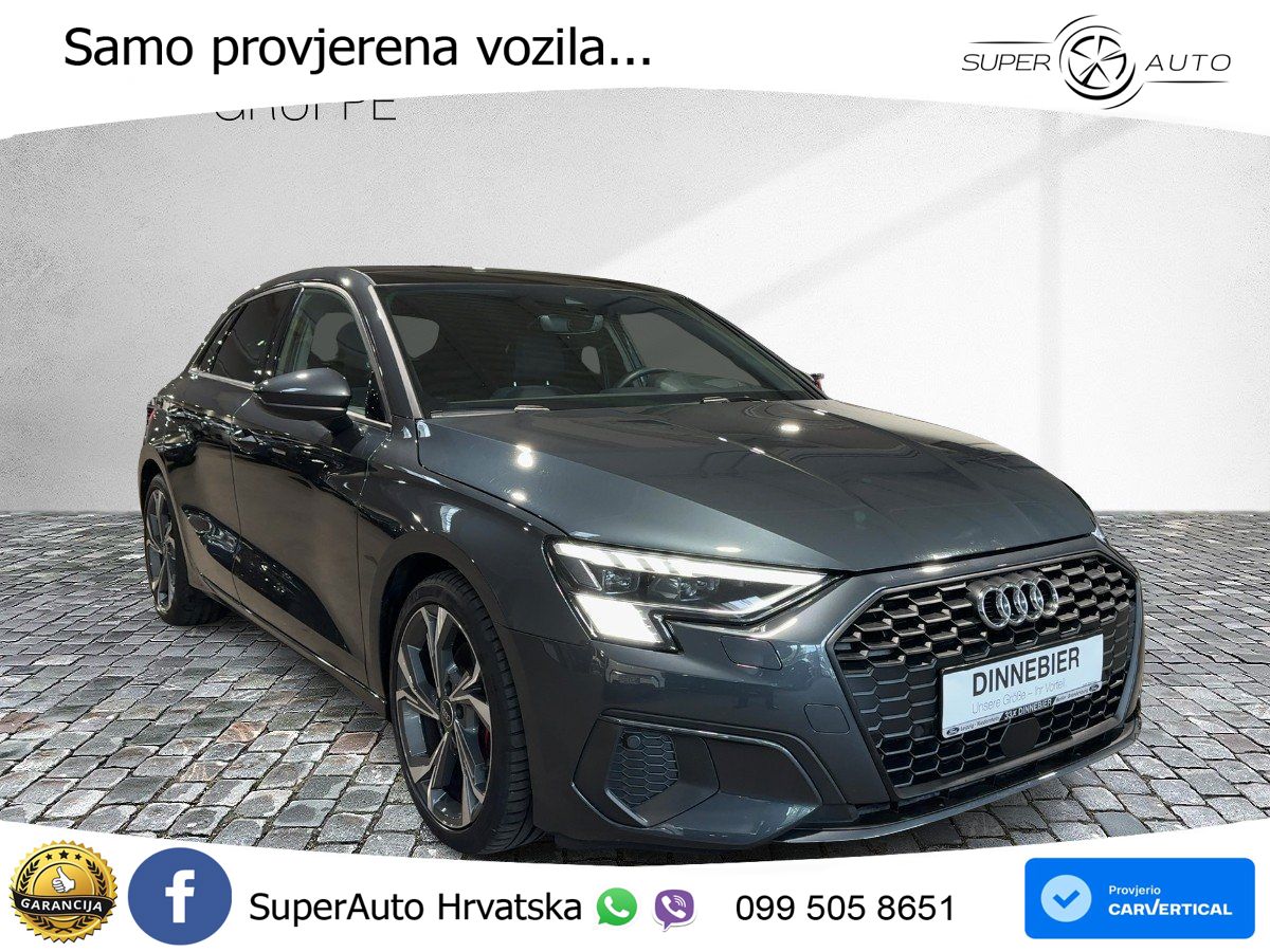 Audi A3 35 TFSI (150 KS) S tronic LED+GR SJED+ACC