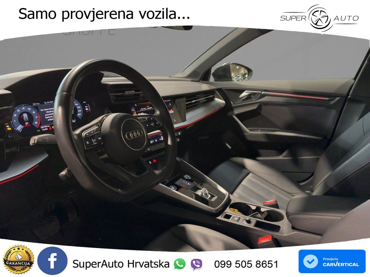 Audi A3 35 TFSI (150 KS) S tronic LED+GR SJED+ACC