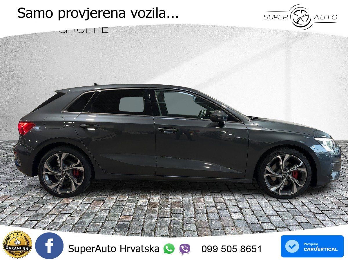 Audi A3 35 TFSI (150 KS) S tronic LED+GR SJED+ACC