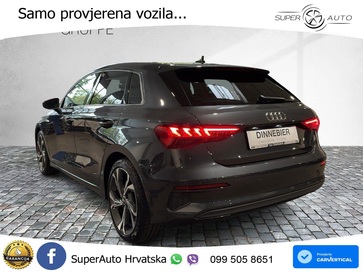 Audi A3 35 TFSI (150 KS) S tronic LED+GR SJED+ACC