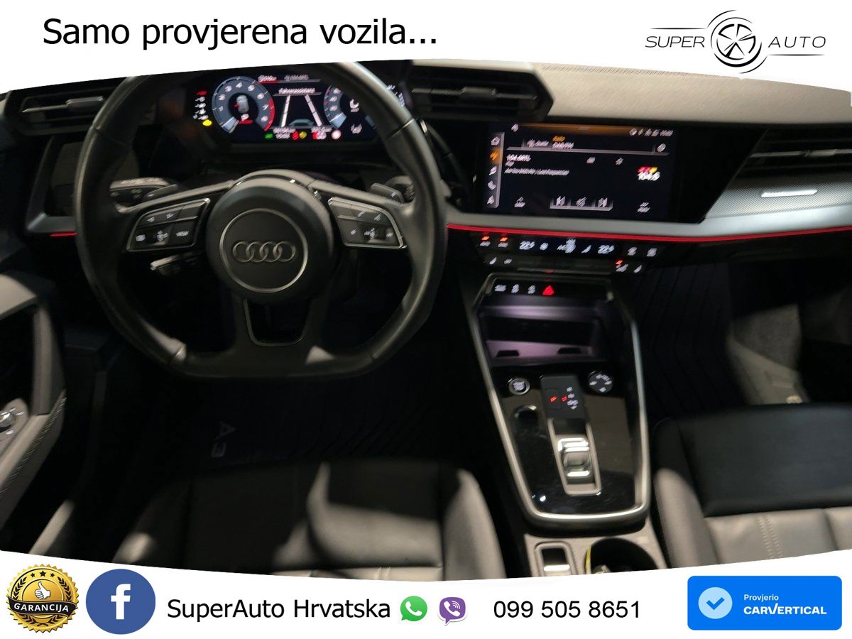 Audi A3 35 TFSI (150 KS) S tronic LED+GR SJED+ACC