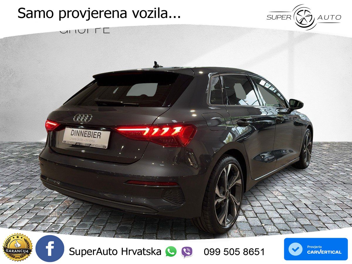 Audi A3 35 TFSI (150 KS) S tronic LED+GR SJED+ACC