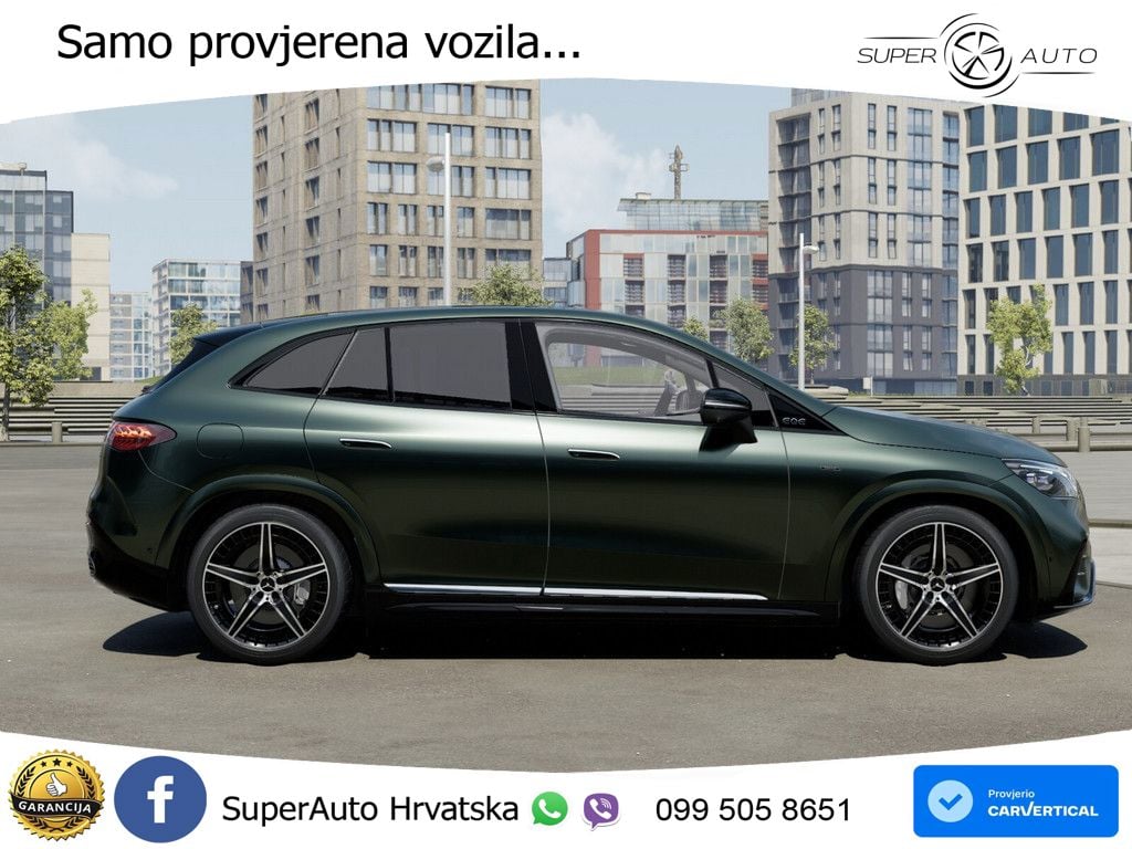 Mercedes EQE SUV AMG 43 100 kWh (476 KS) 4MATIC LED+GR SJED+ACC