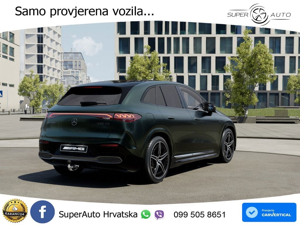 Mercedes EQE SUV AMG 43 100 kWh (476 KS) 4MATIC LED+GR SJED+ACC