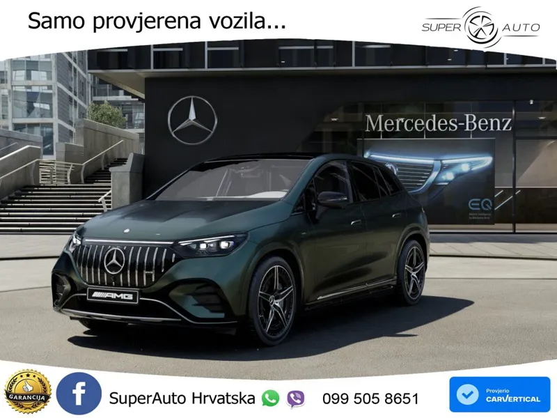 Mercedes EQE SUV AMG 43 100 kWh (476 KS) 4MATIC LED+GR SJED+ACC
