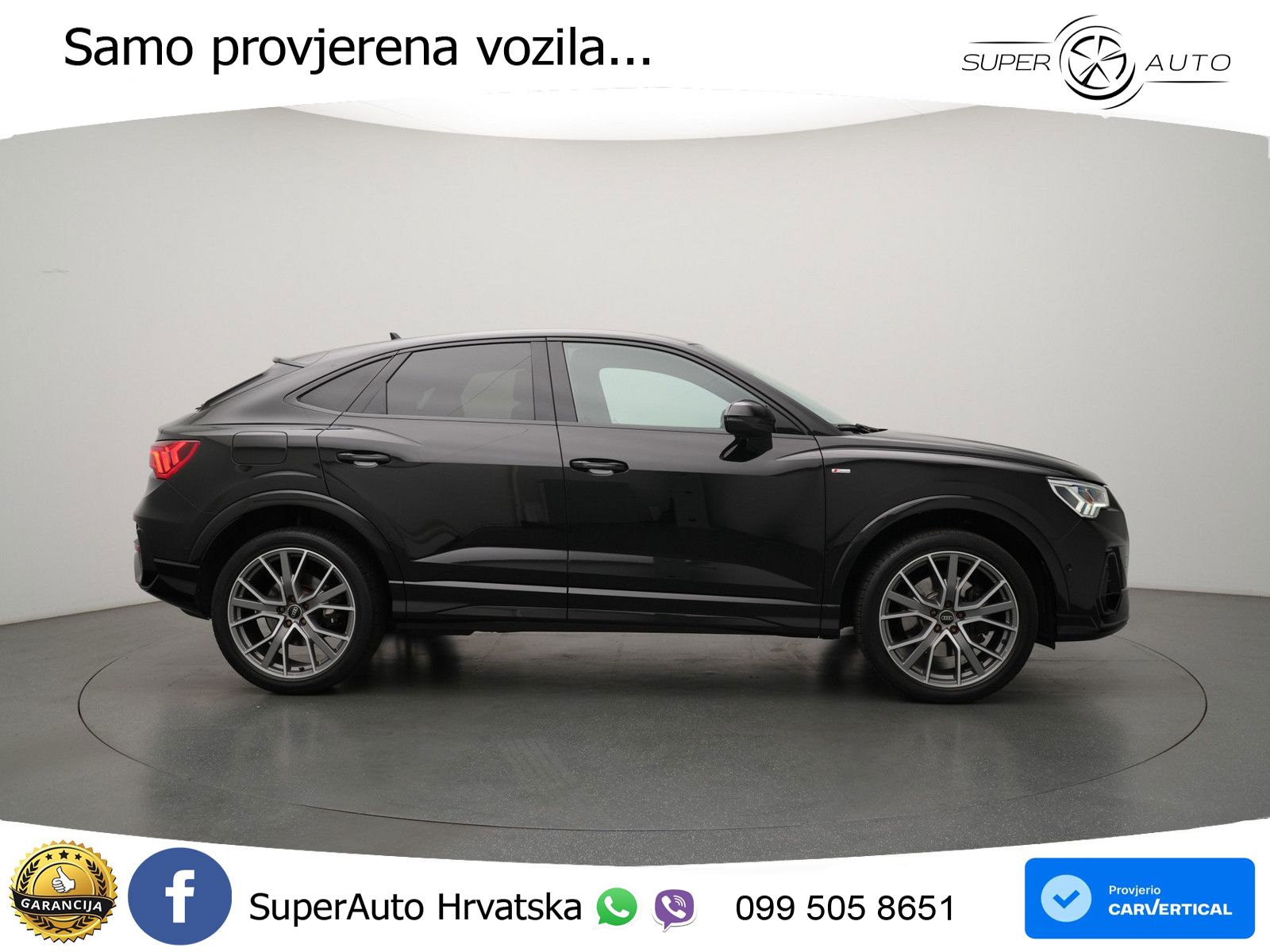 Audi Q3 Sportback 45 TFSIe (245 KS) S tronic S line LED+GR SJED+ACC