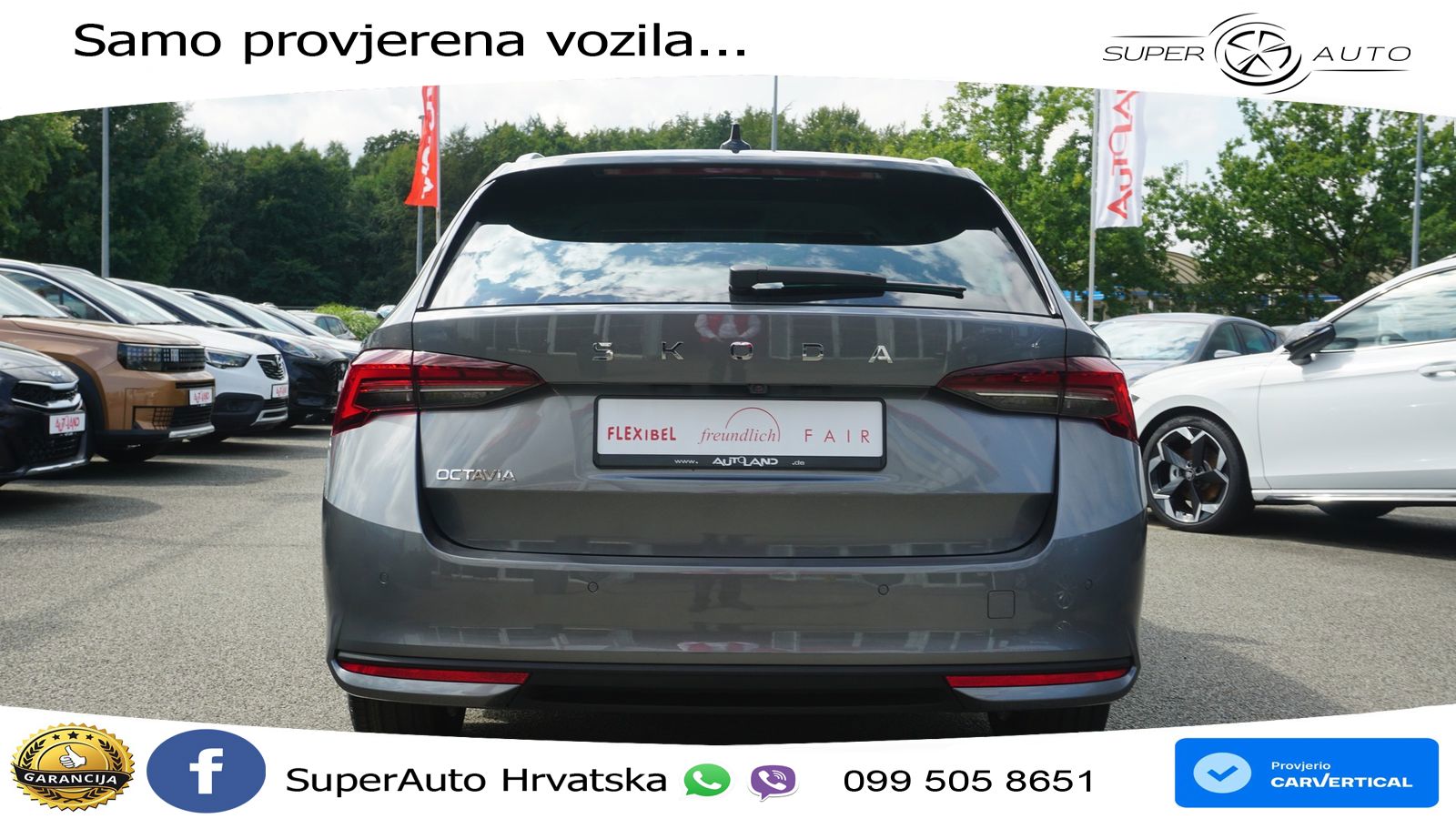 Škoda Octavia Combi 1.5 TSI (150 KS) DSG LED+GR SJED+ACC