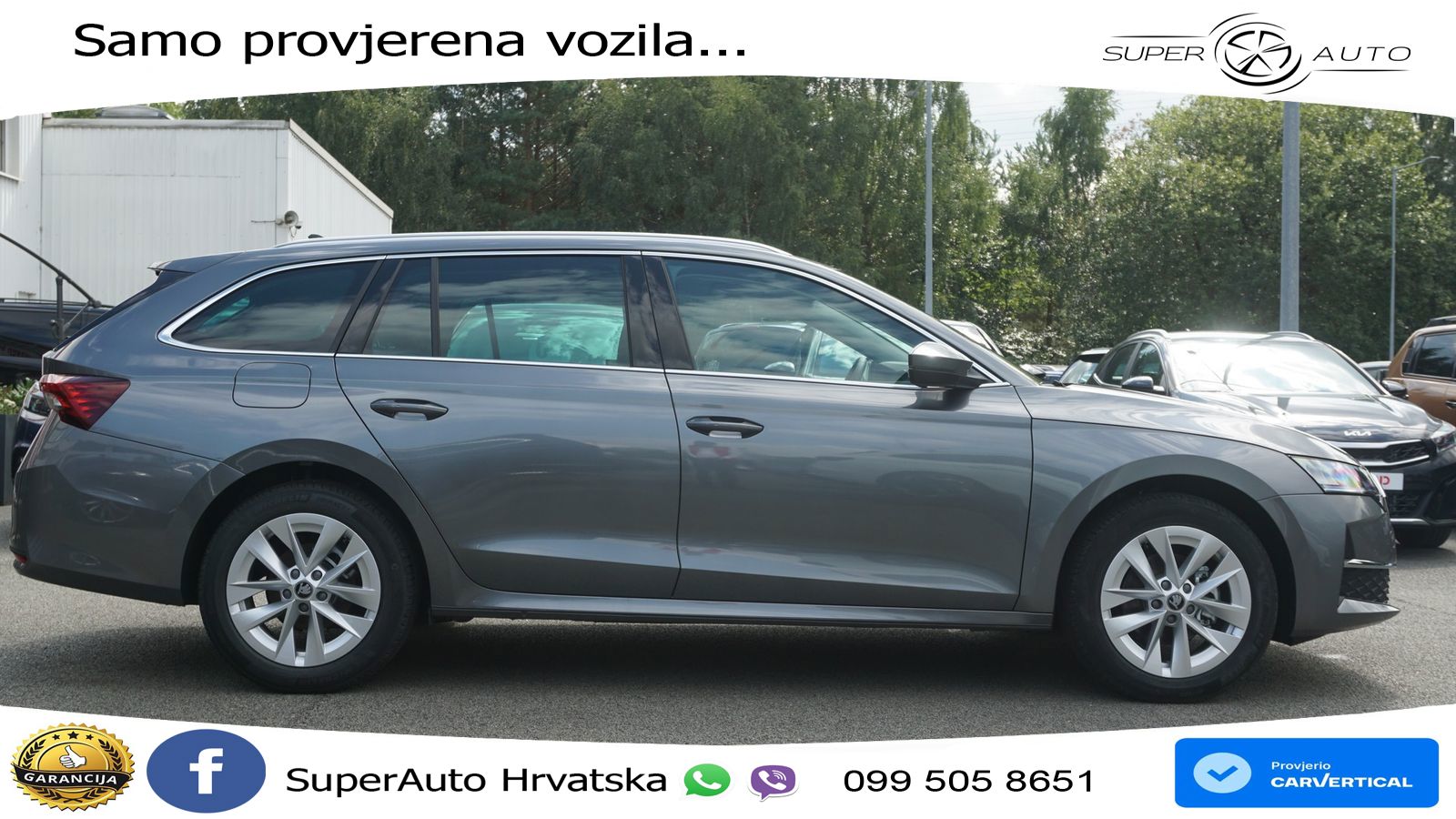 Škoda Octavia Combi 1.5 TSI (150 KS) DSG LED+GR SJED+ACC