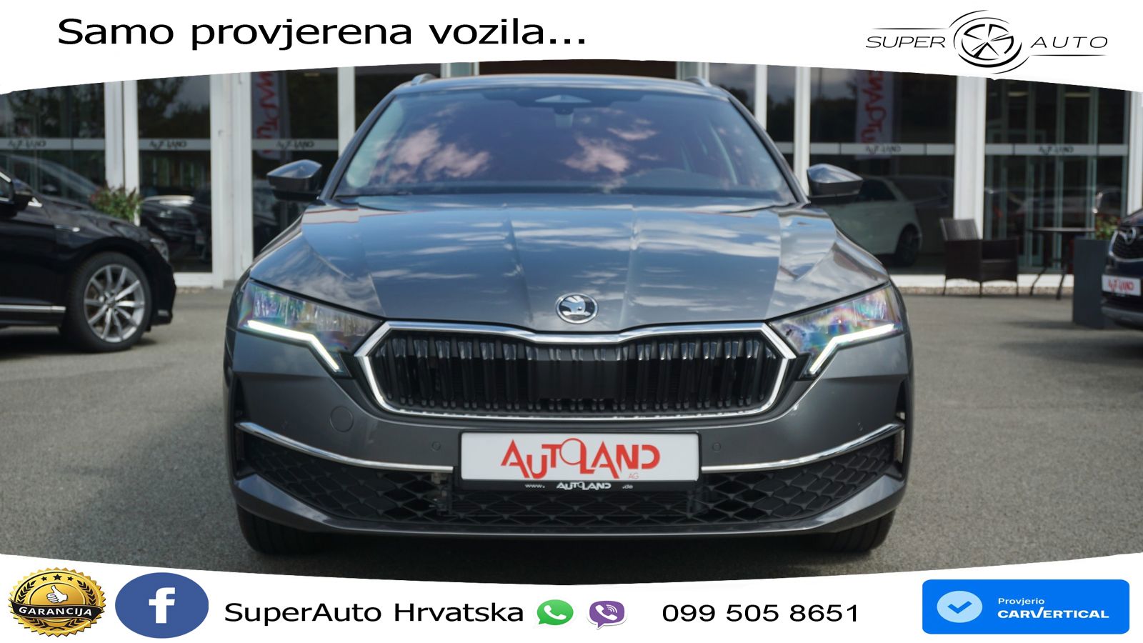 Škoda Octavia Combi 1.5 TSI (150 KS) DSG LED+GR SJED+ACC