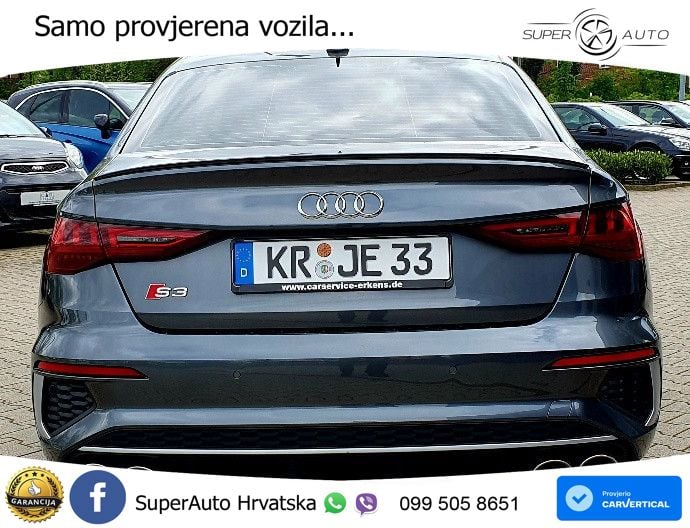 Audi S3 Limuzina 2.0 TFSI (310 KS) quattro S tronic