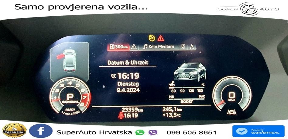 Audi S3 Limuzina 2.0 TFSI (310 KS) quattro S tronic