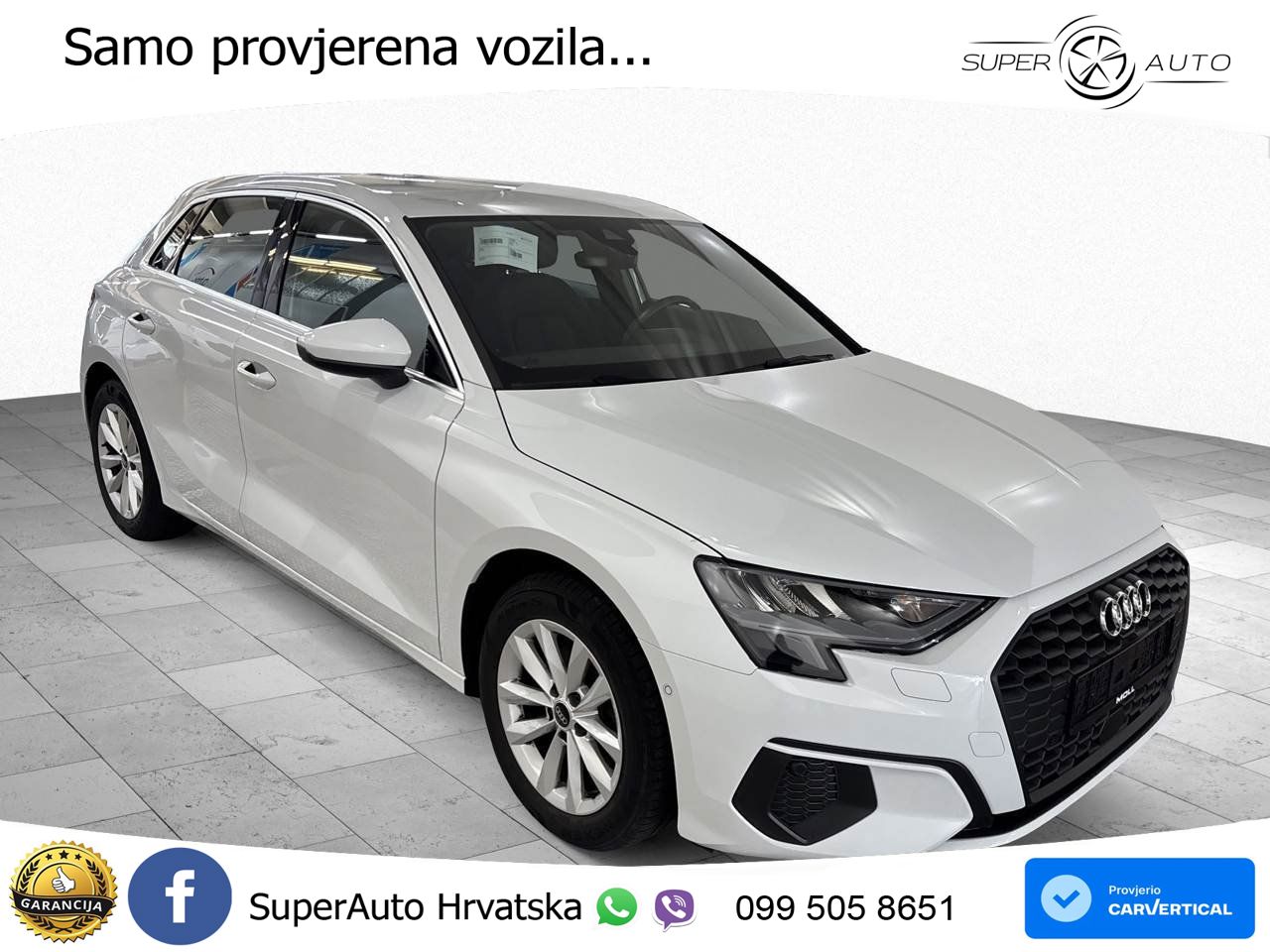 Audi A3 30 TDI (116 KS)